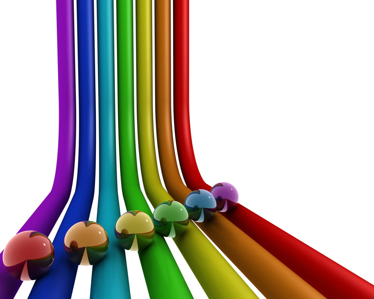 Радужные шарики