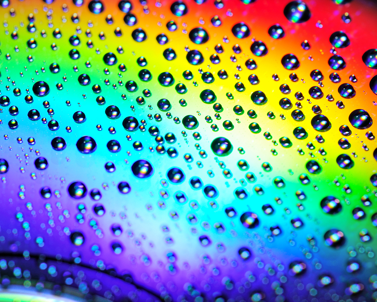 Радужные капли
