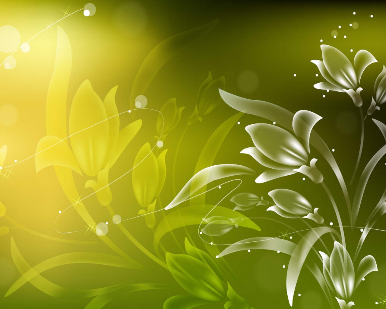 Желтые цветы