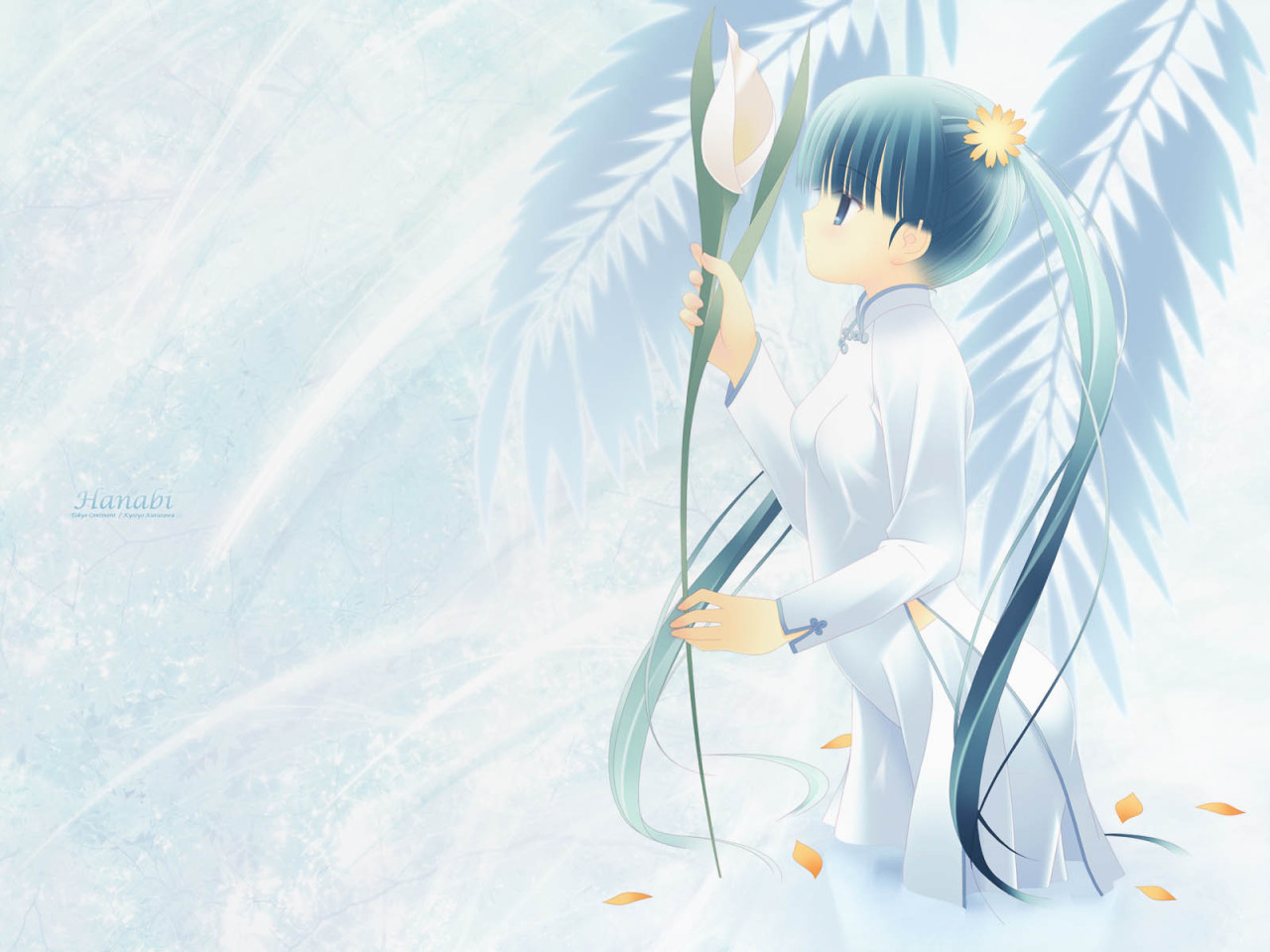 Аниме Девушка Ханаби