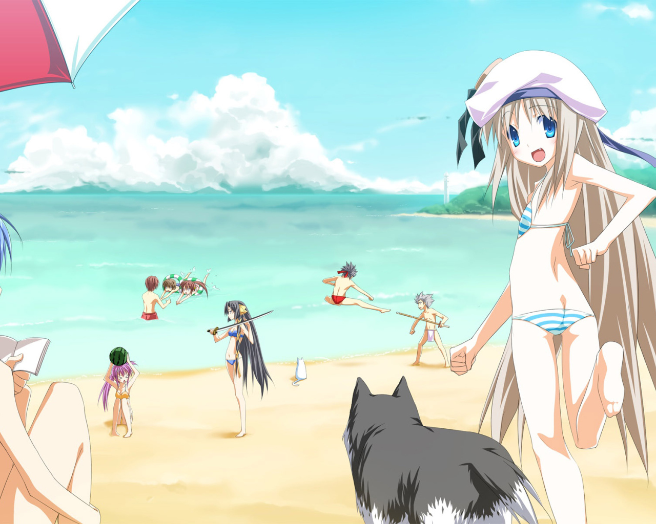 Игры на пляже