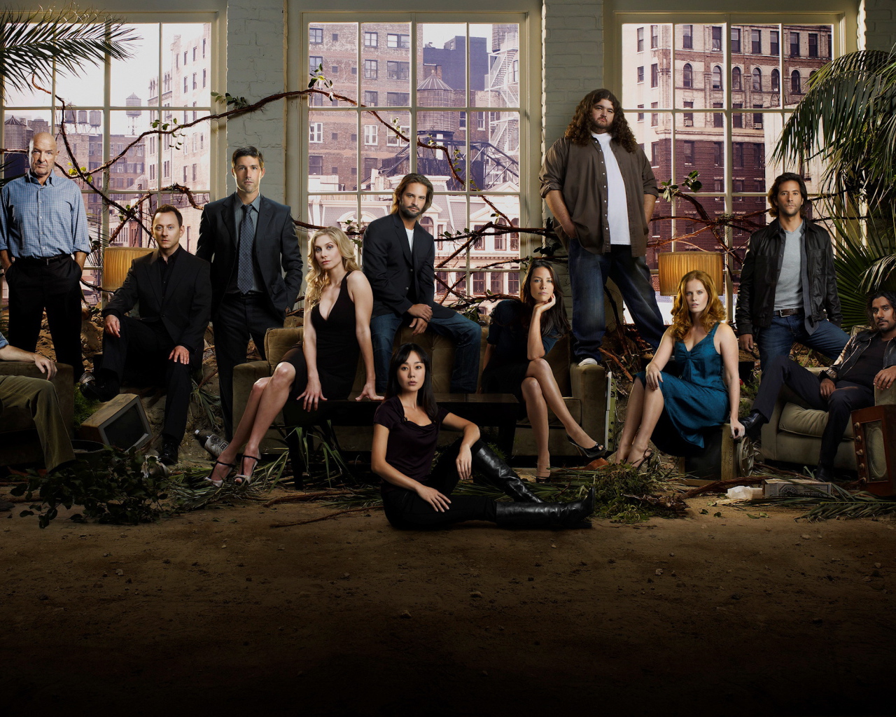 Герои сериала Lost