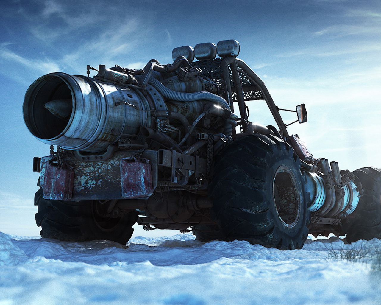 Постапокалиптический автомобиль