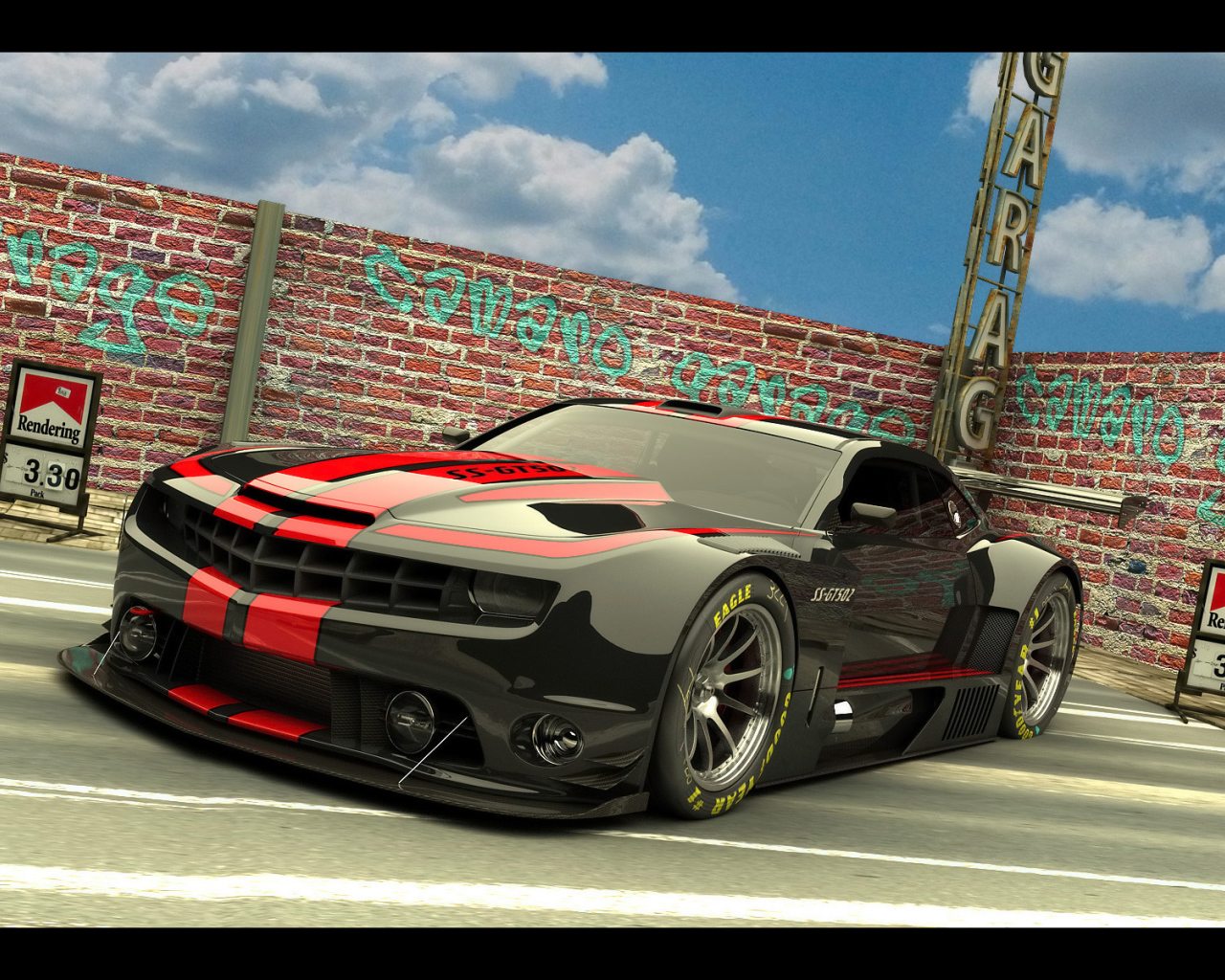 Черный Камаро