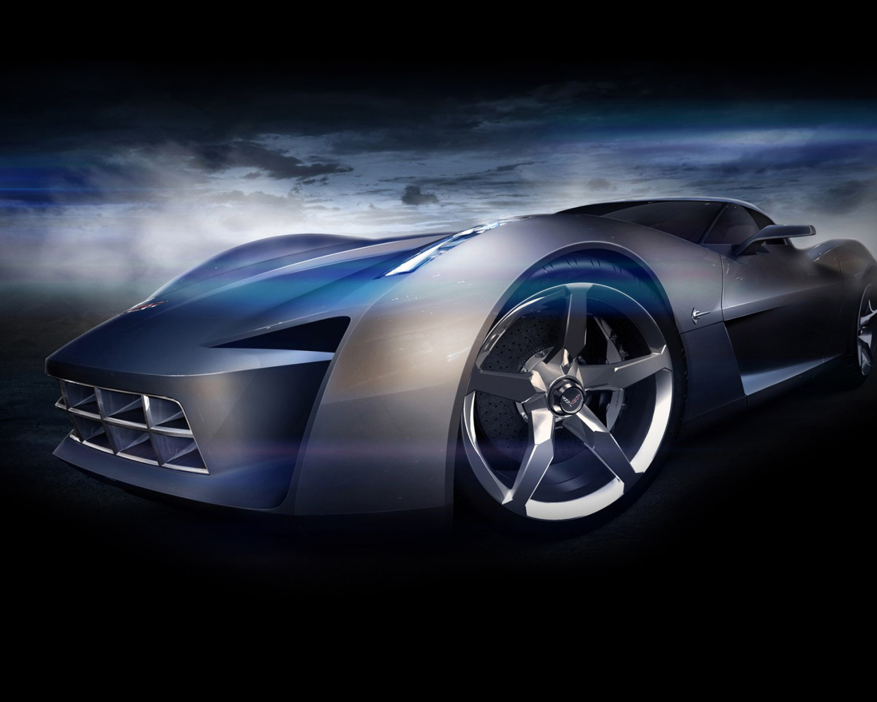 Красивый спорткар