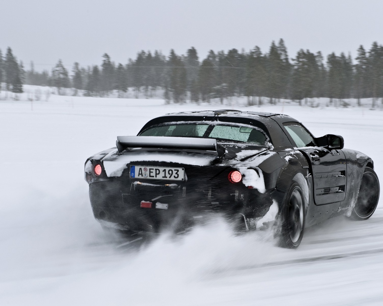 Зимняя гонка