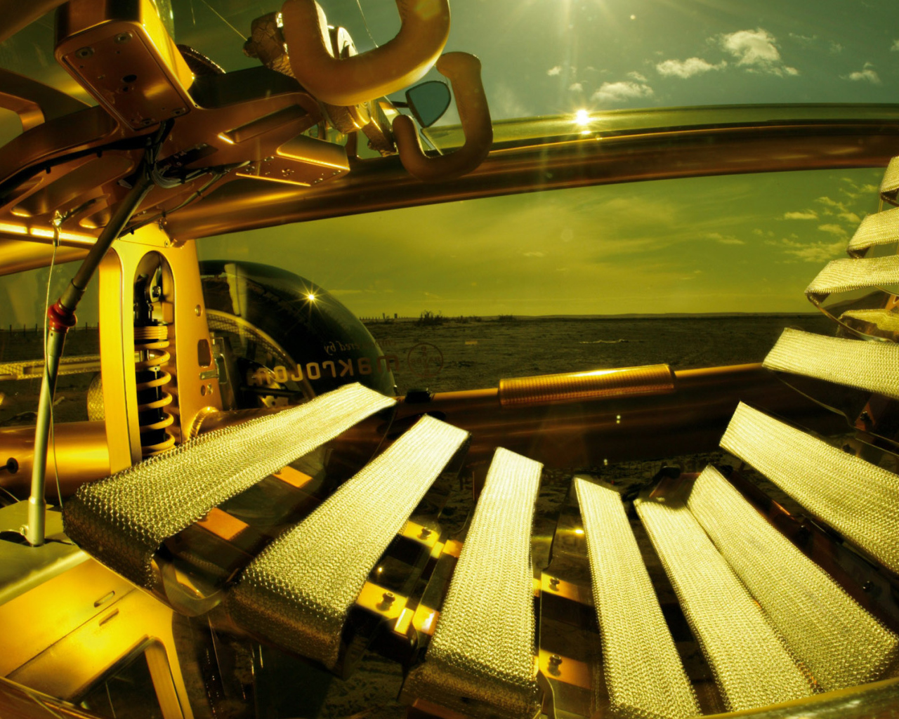 Кресло водителя прототип