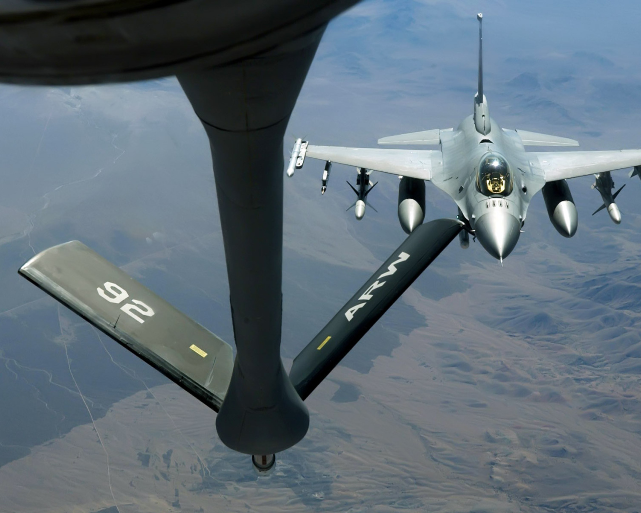 Военная авиация / дозаправка