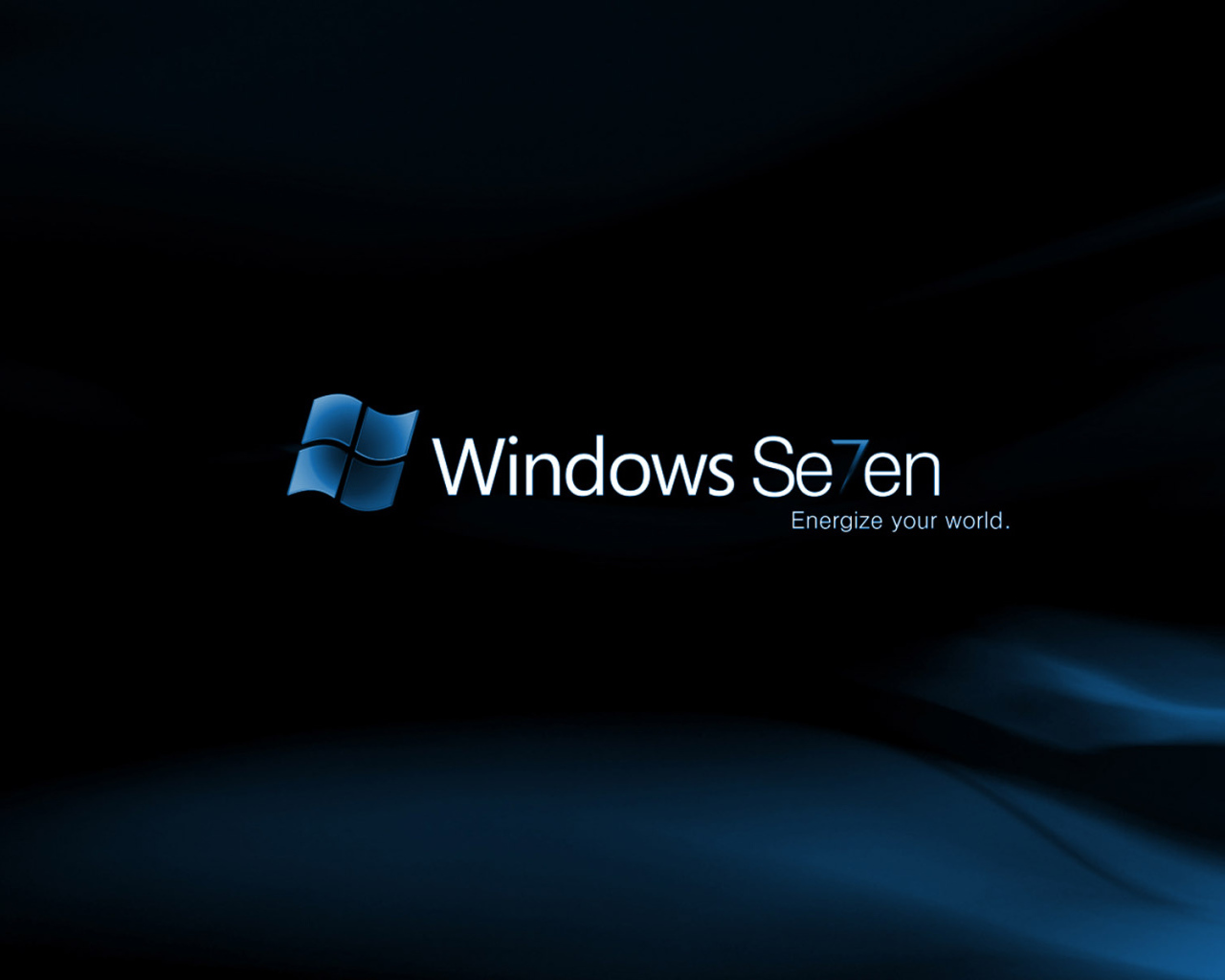Microsoft Windows Seven Dark logo