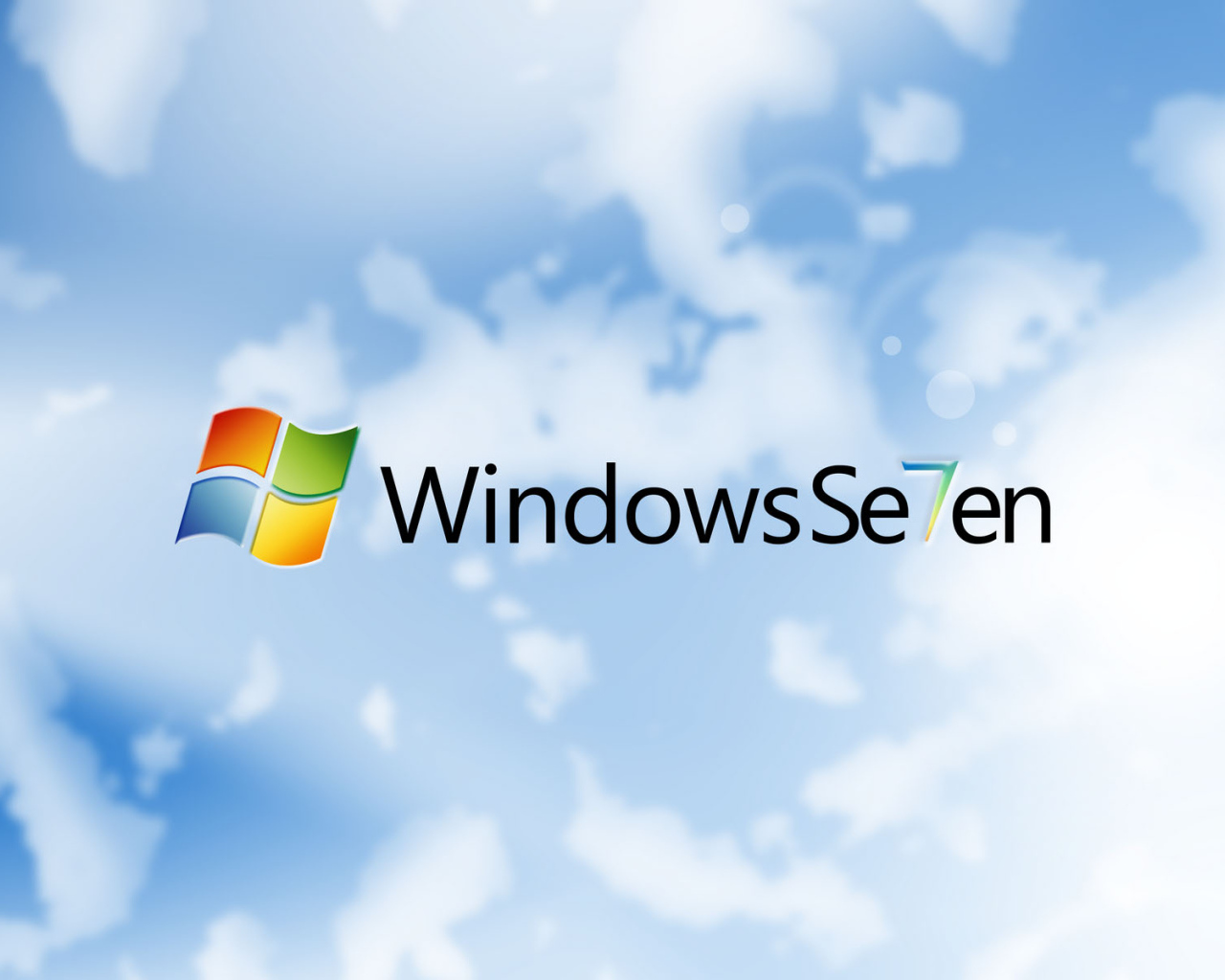 Windovs Seven небесная тема