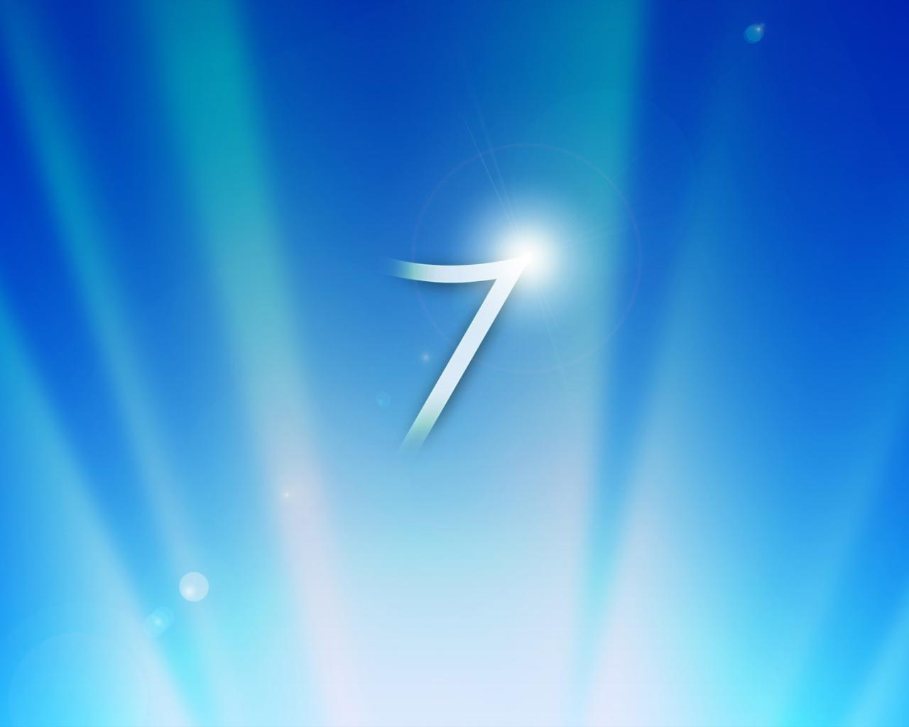 Windows 7 синяя тема