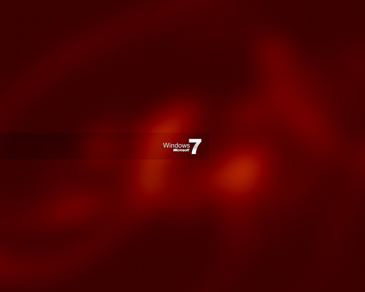 Windows 7 красный