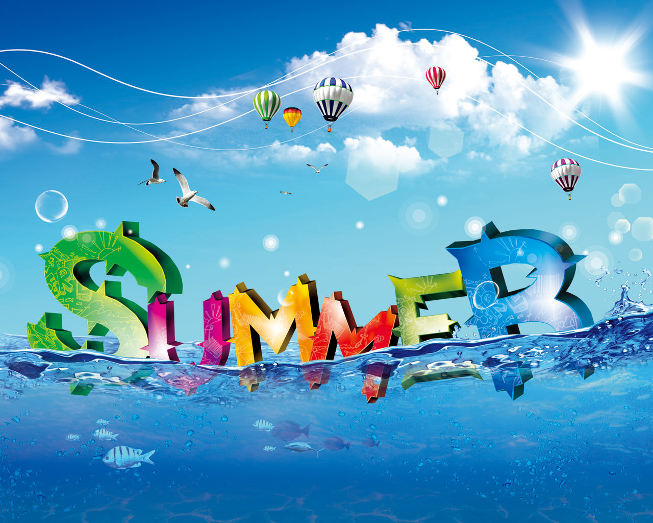 Красочное лето