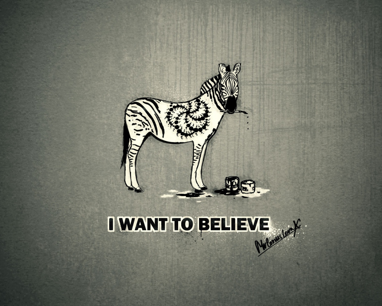 I want to believe
