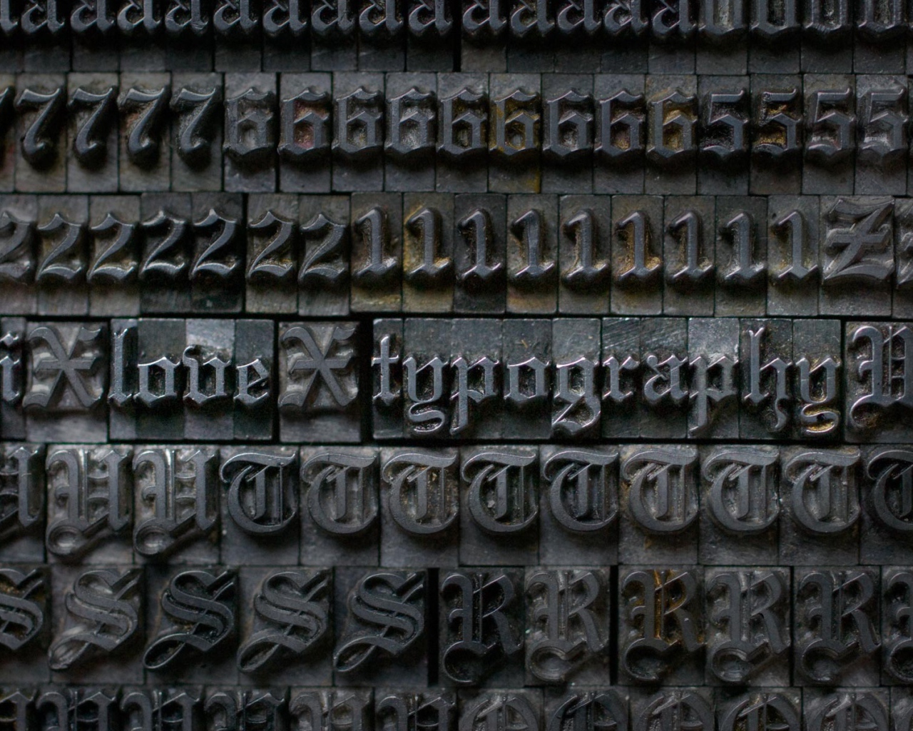Типографические литеры
