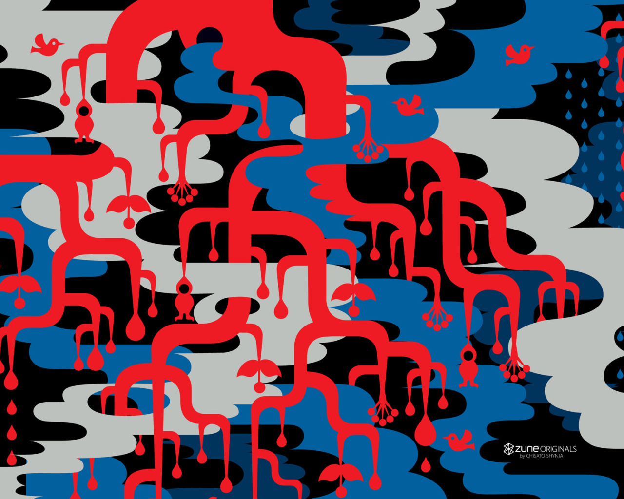 Дождь и молнии