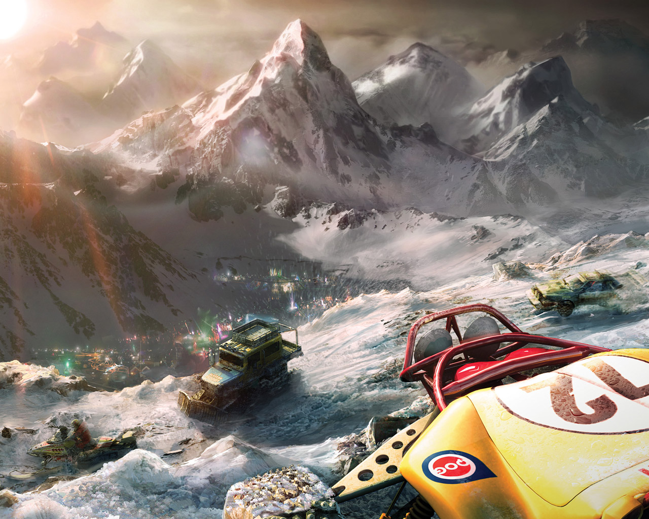 Снежные гонки