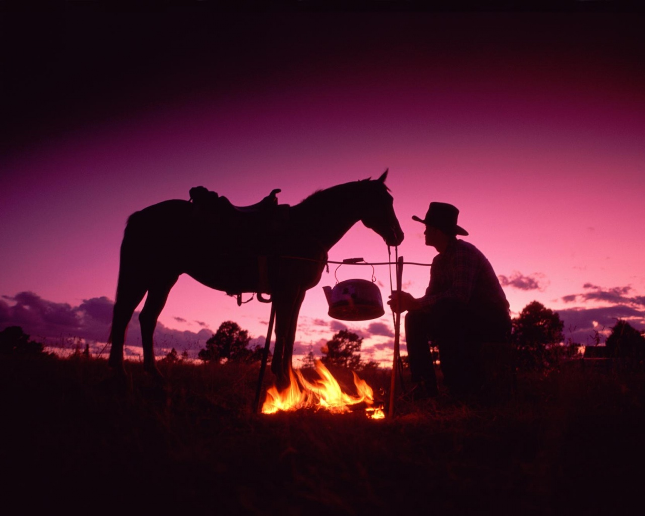Вечер на Диком Западе