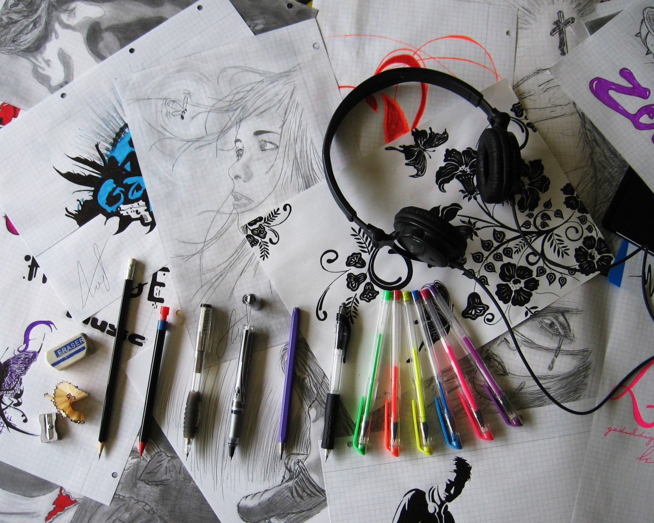 Стол художника