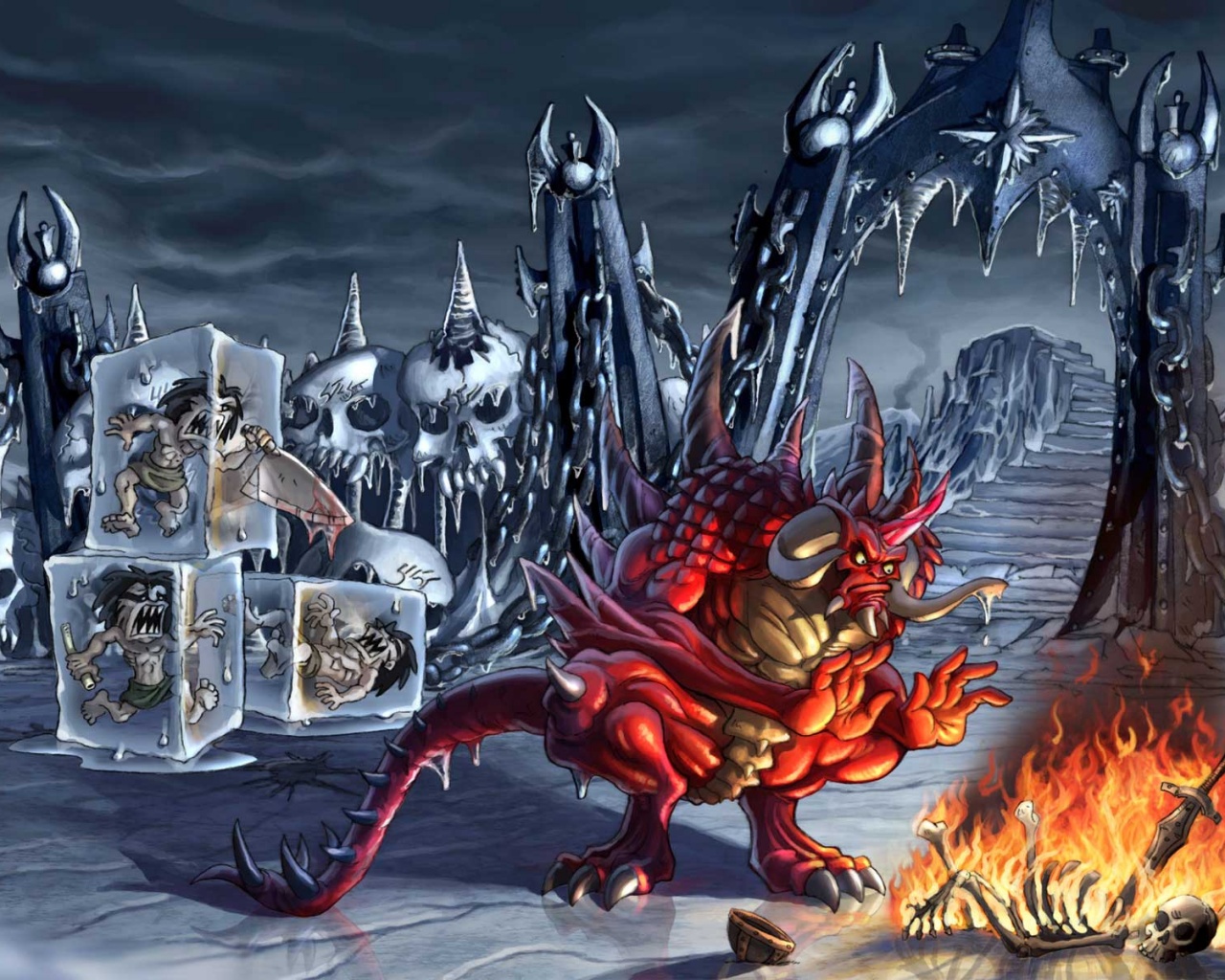 Немного тепла в замерзшем Мире