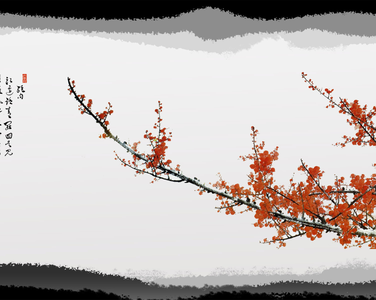 Цветущая ветка