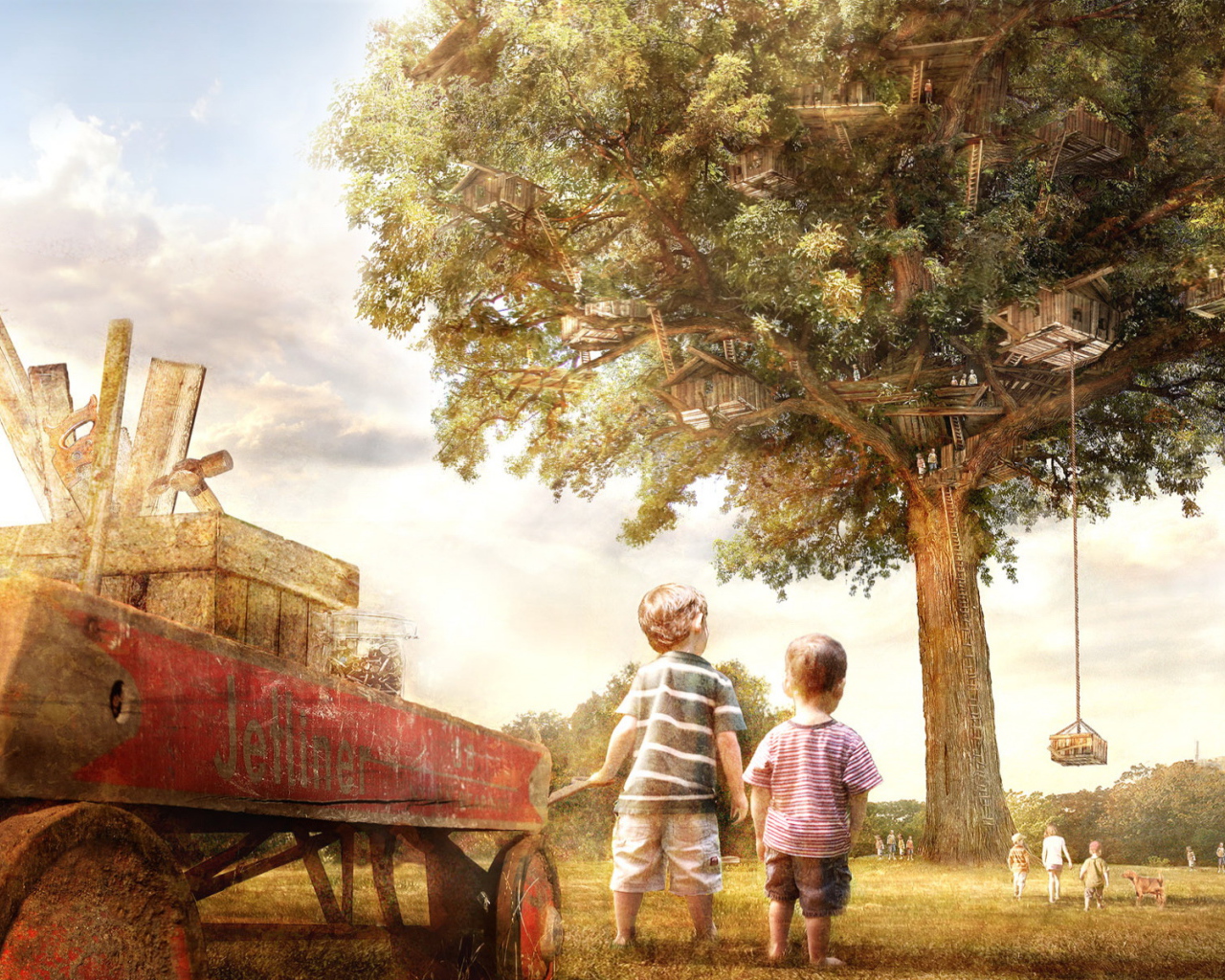 Город на дереве