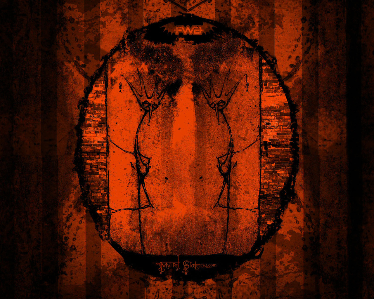 Рисунок на стене