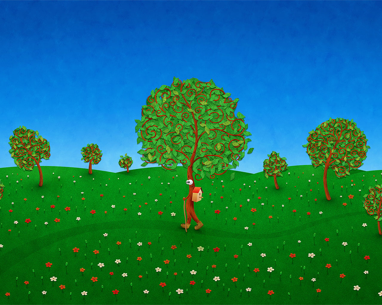 Сказочное дерево