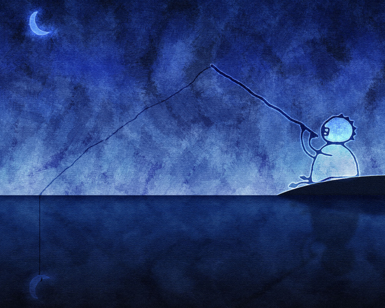 Лунная рыбалка
