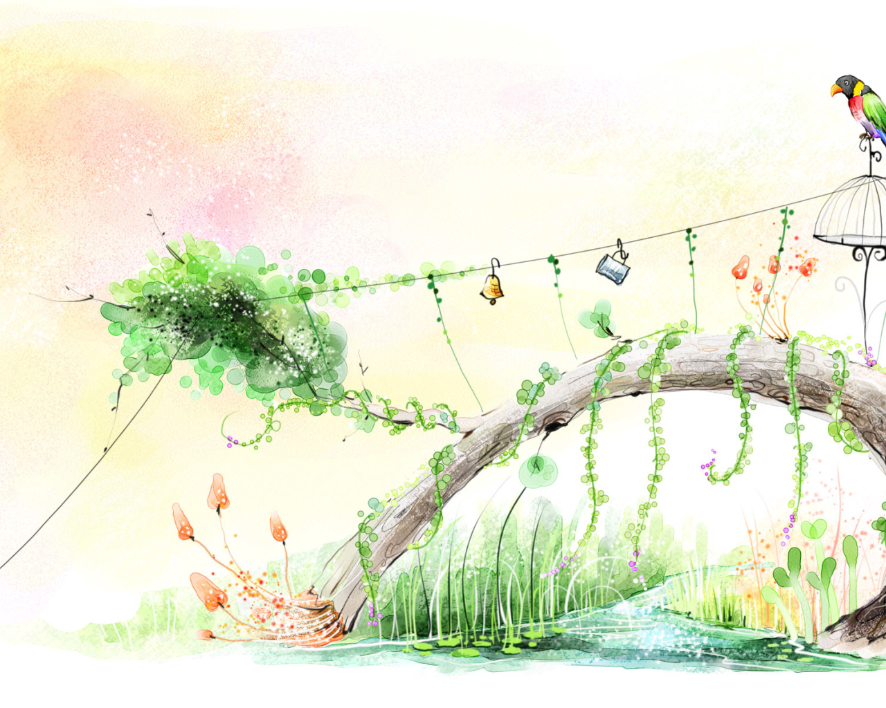 Утром у реки