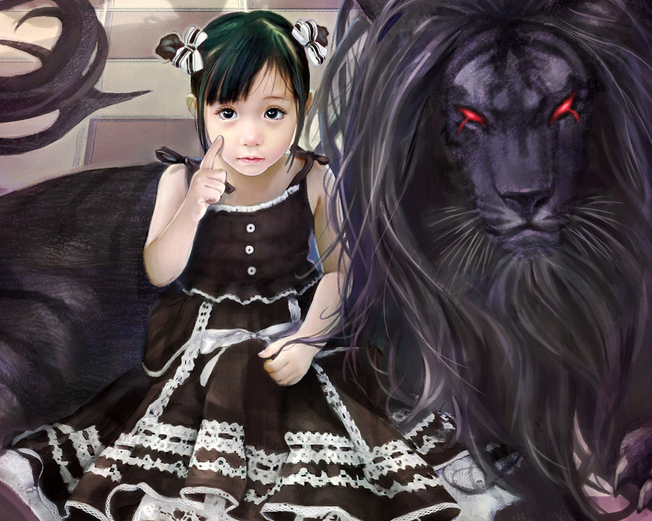 Маленькая дрессировщица