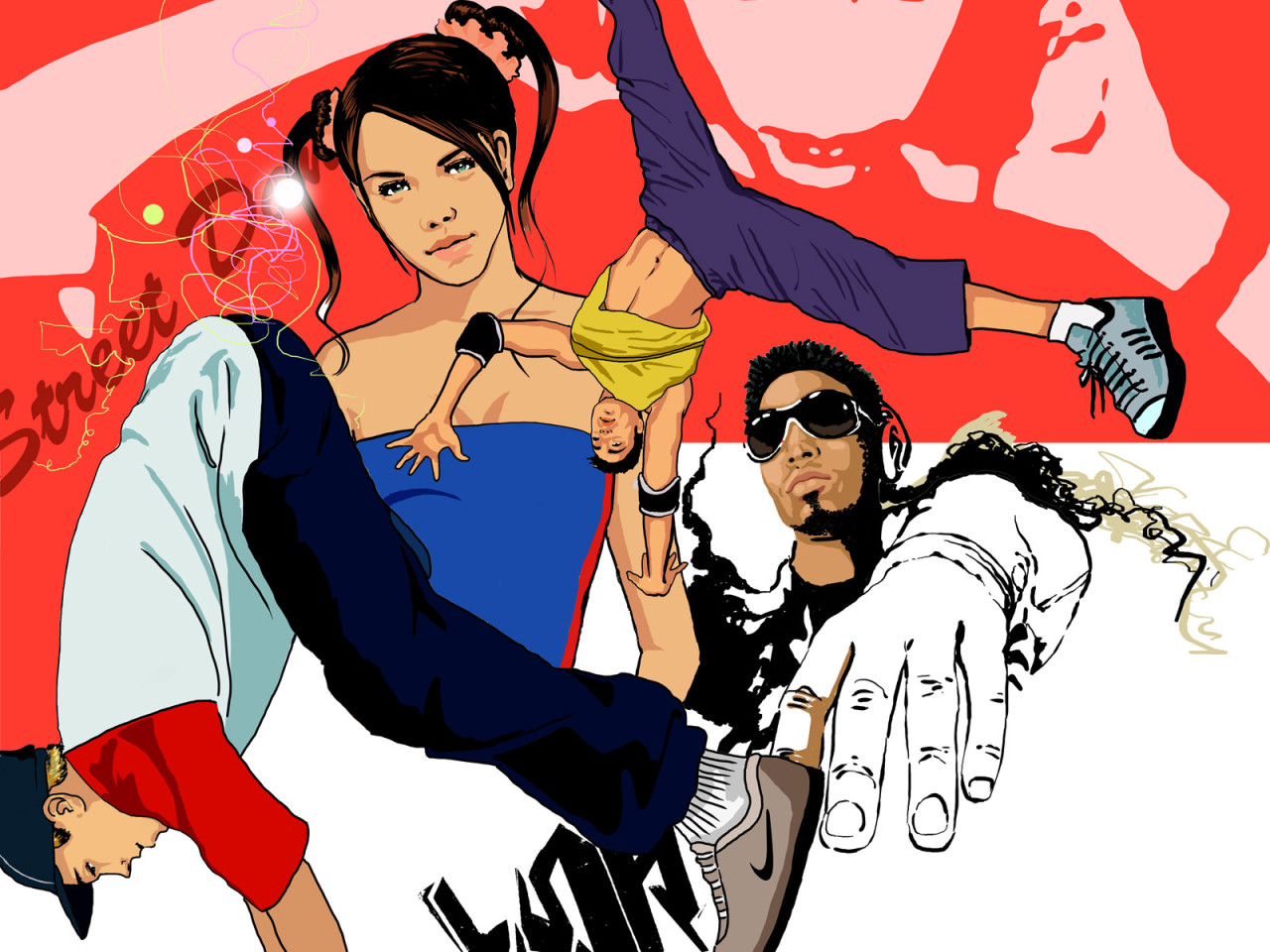 Уличные танцоры