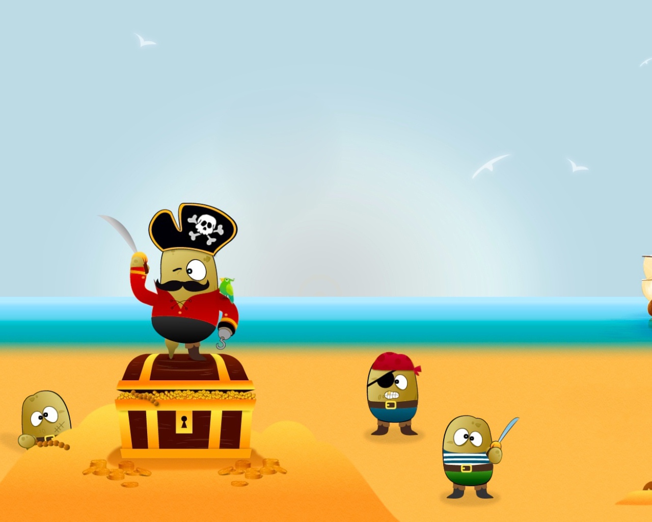 Пиратский картофель