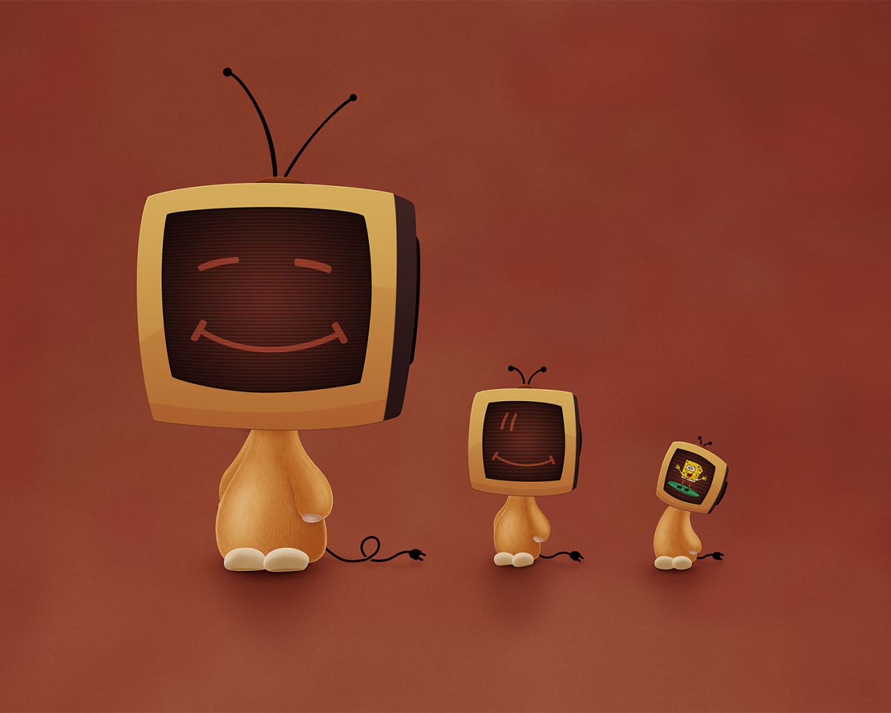 Красные телевизоры