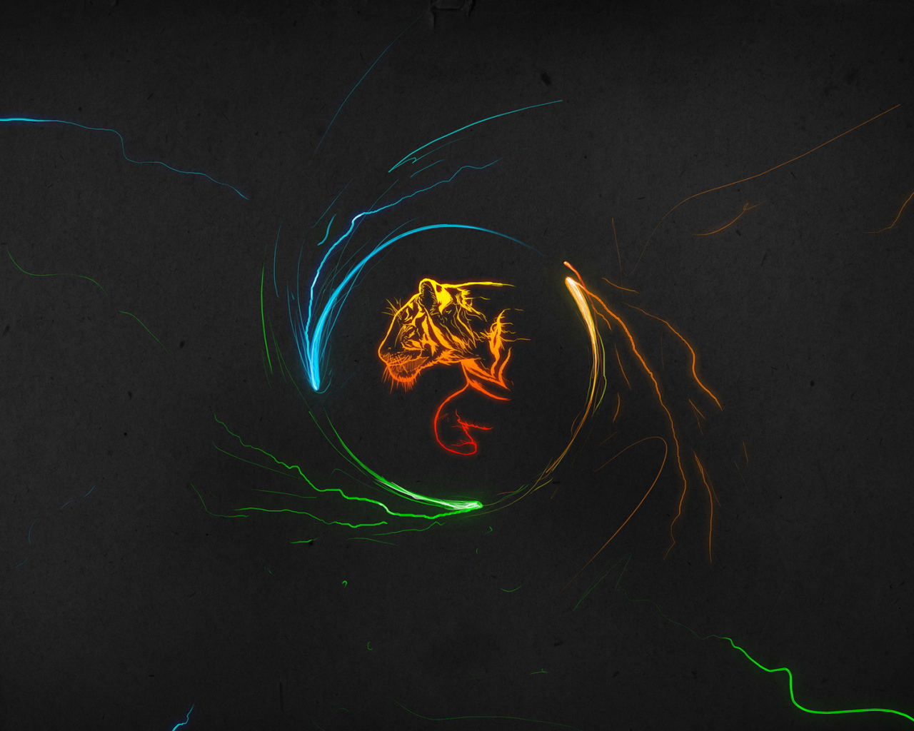 Эмблема с тигром