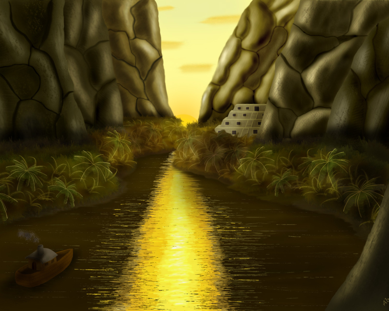 Речной пароход