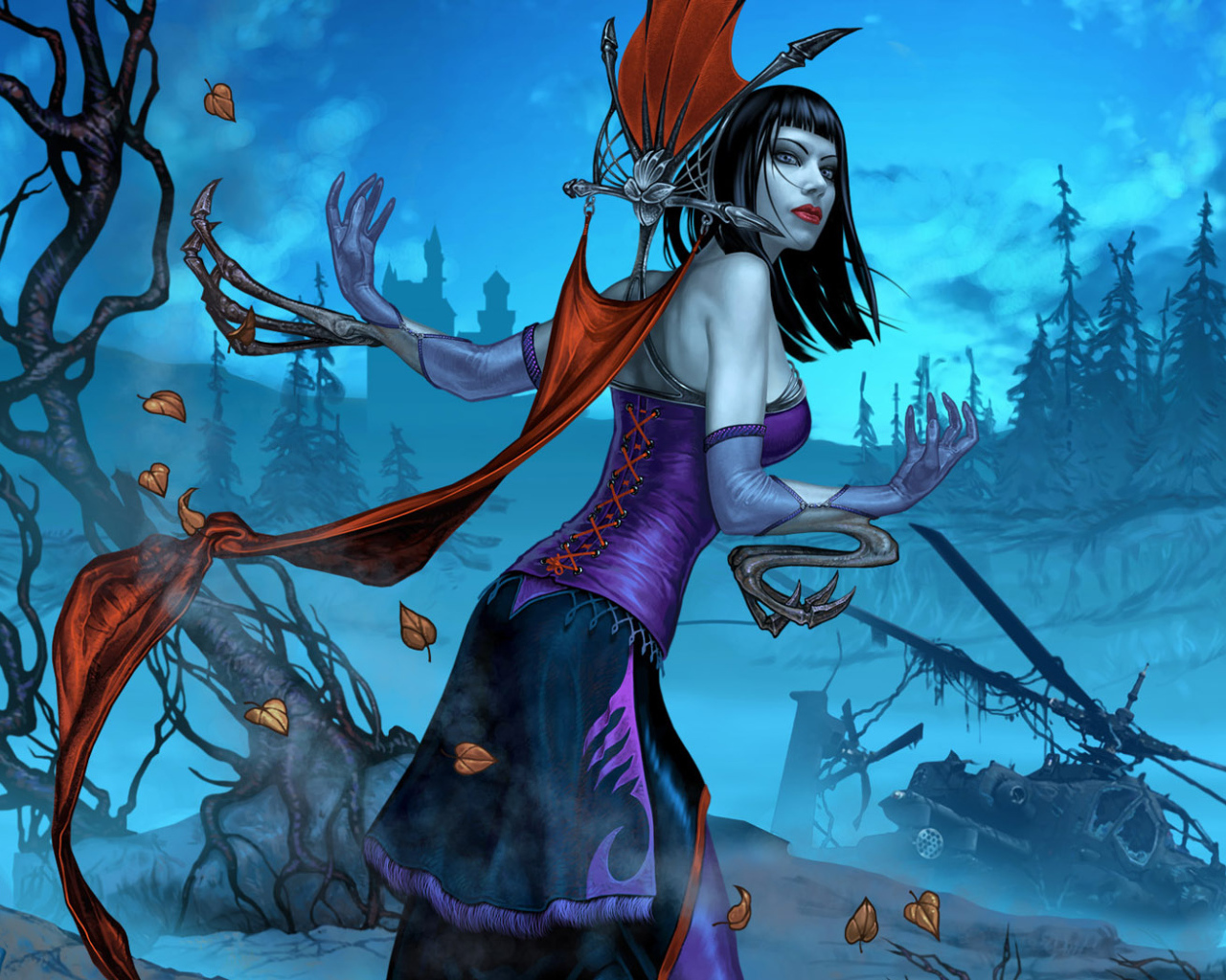 Девушка из мира фэнтези