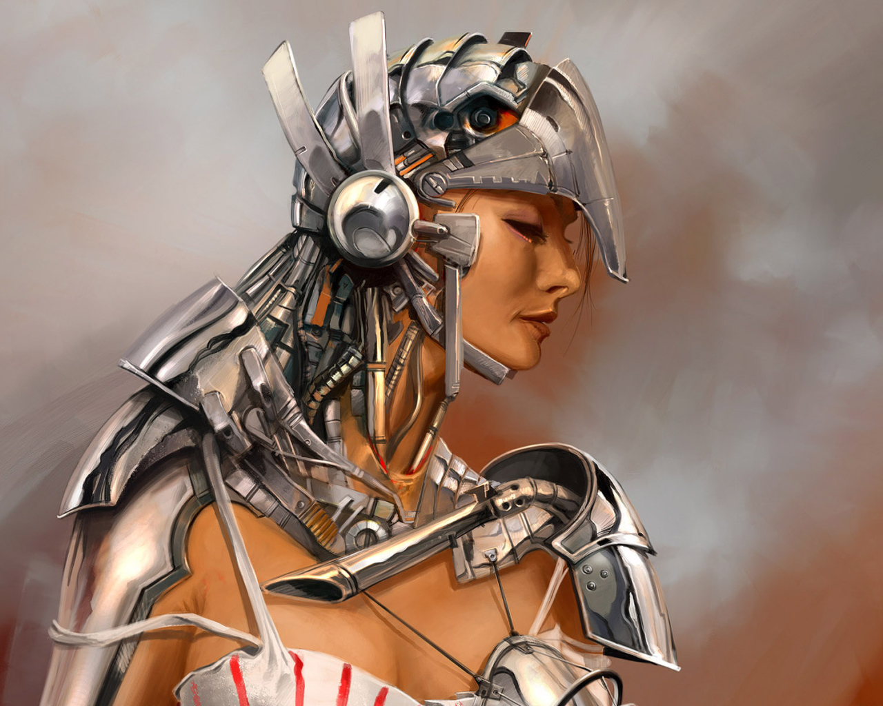 Девушка в доспехах