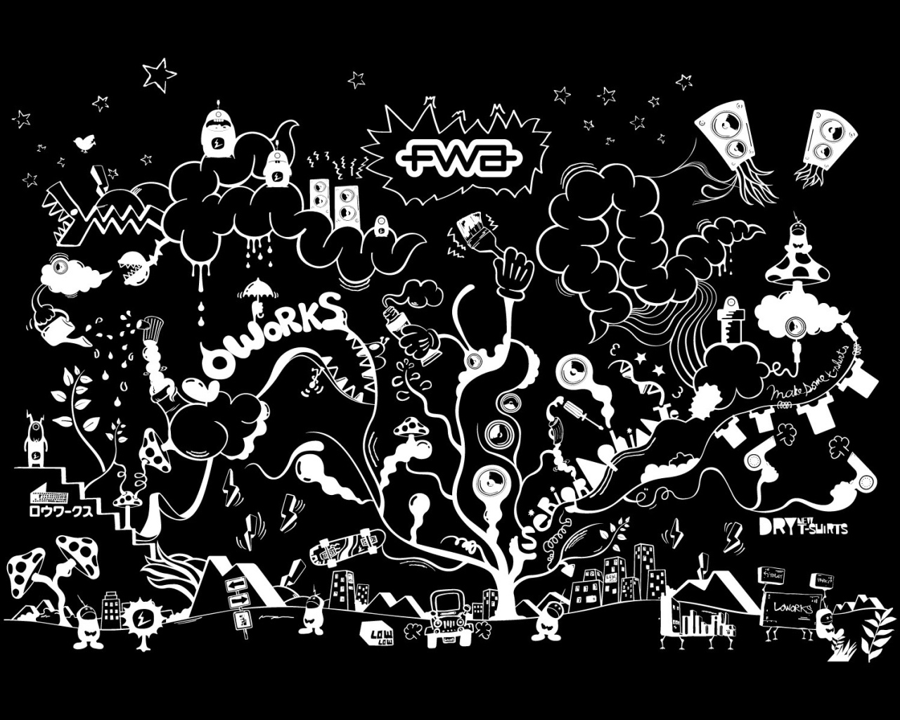 Черное и белое