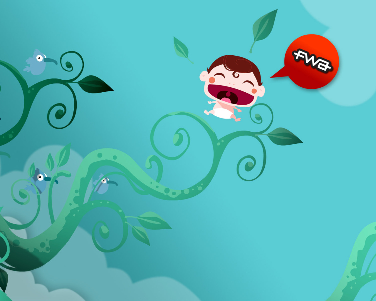 Веселый малыш