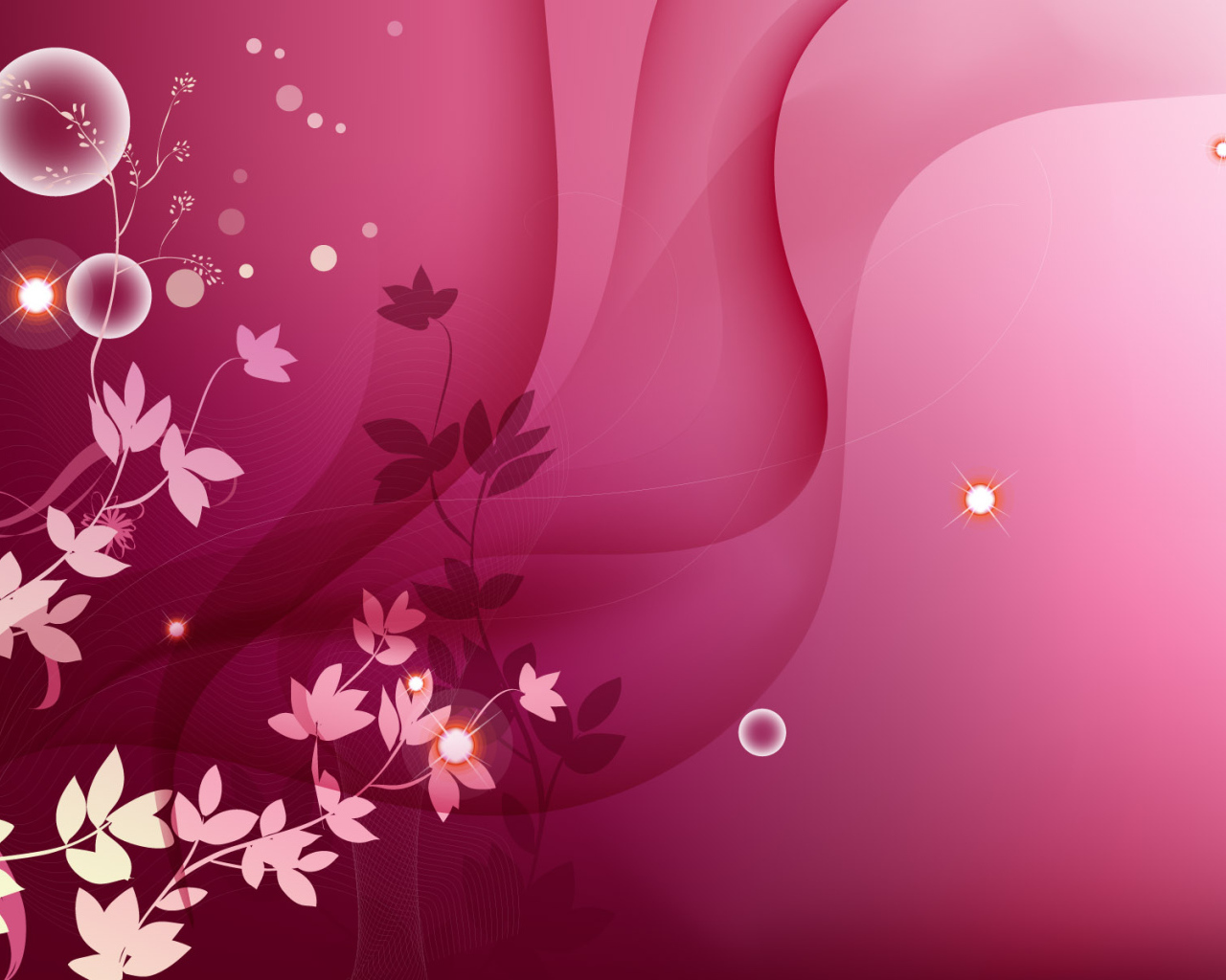 Розовый свет