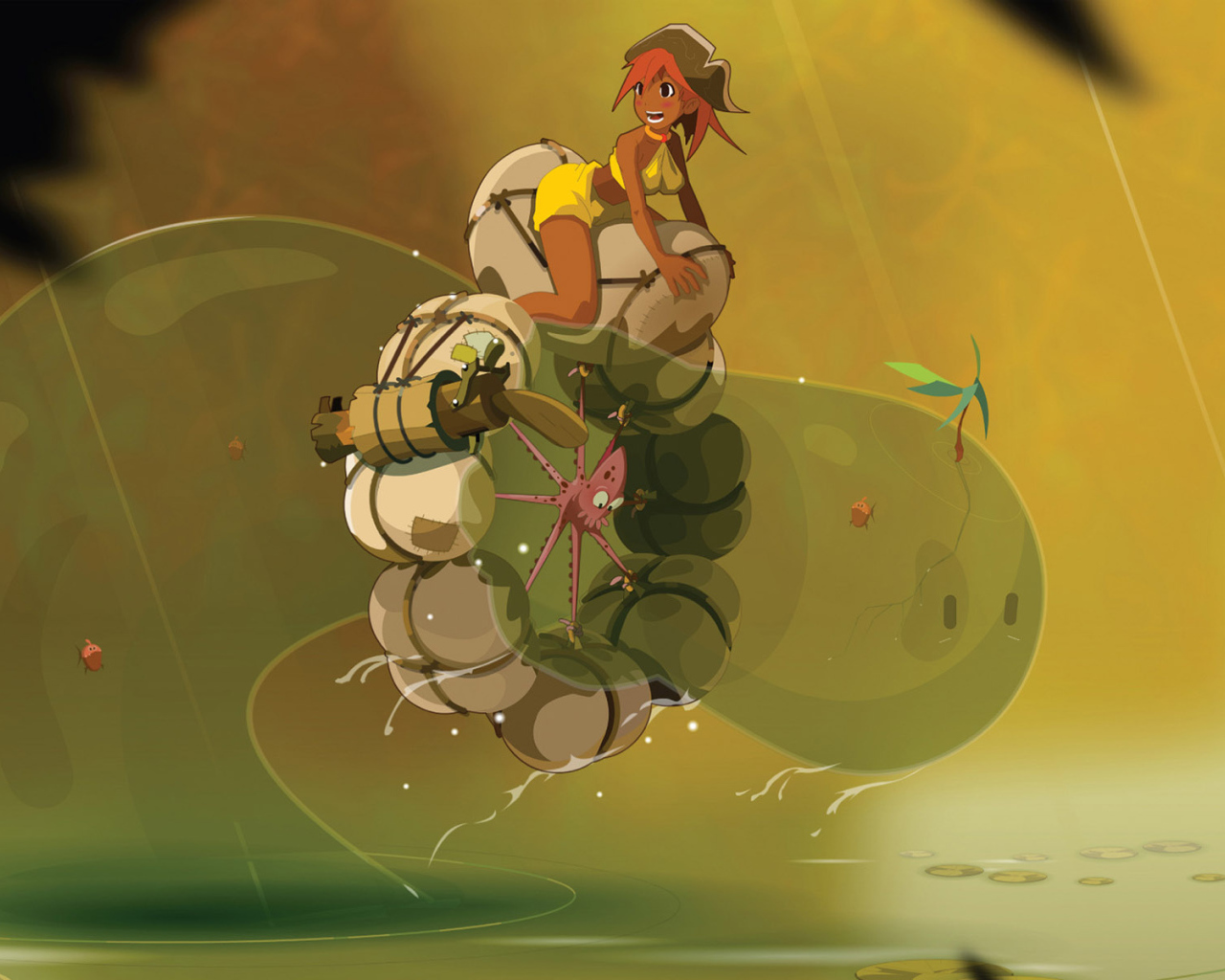 Верхом на слизняке