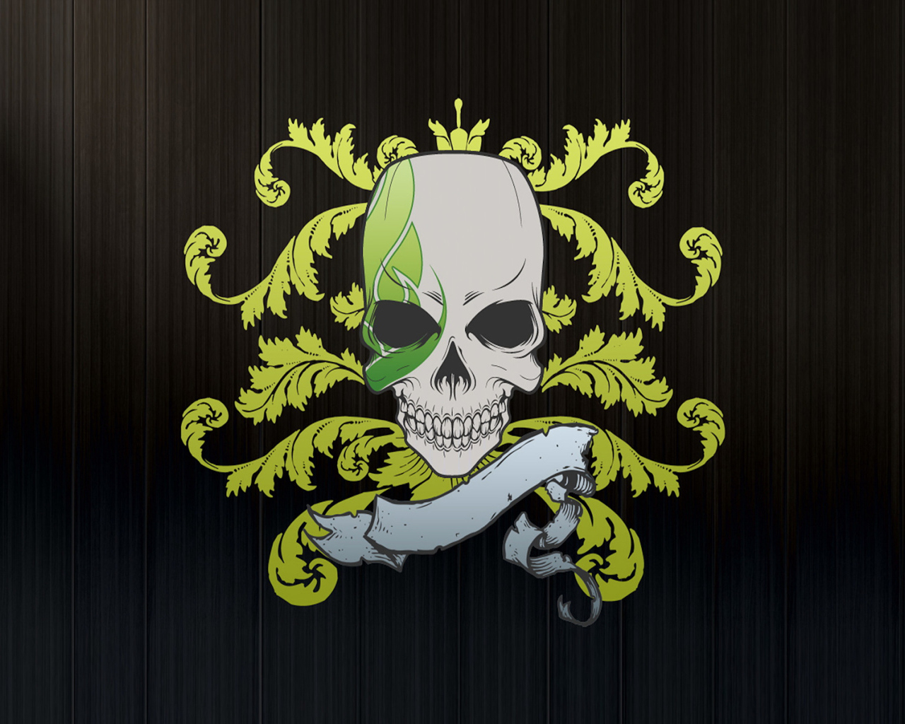 Эмблема с черепом