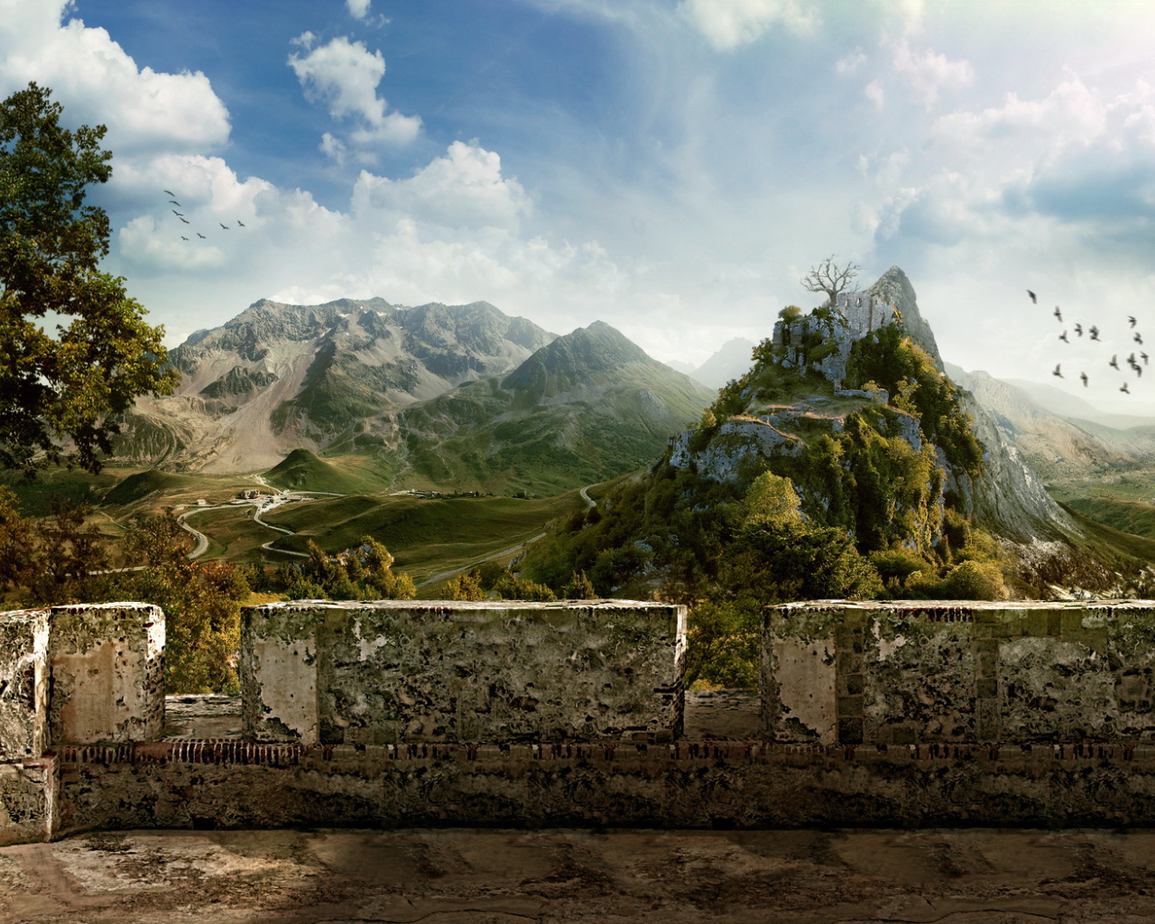 Красивые холмы