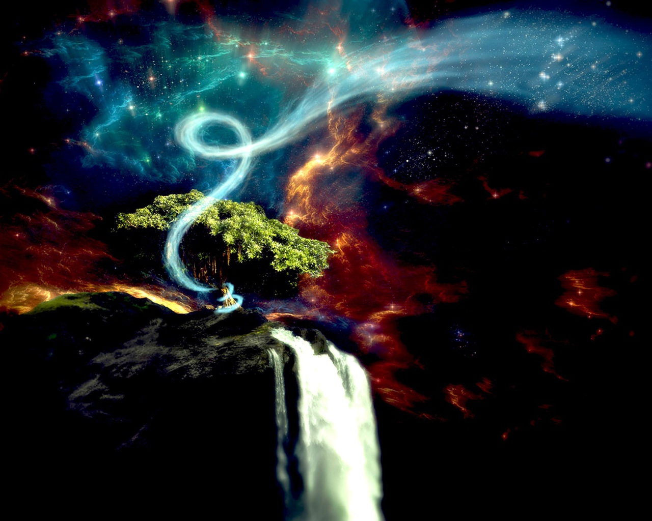 Фантастический водопад