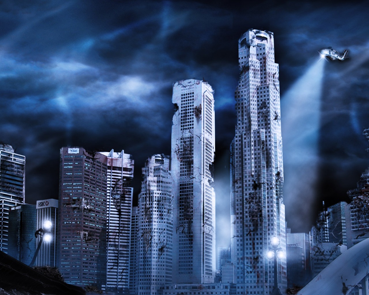 Разрушенный Сингапур