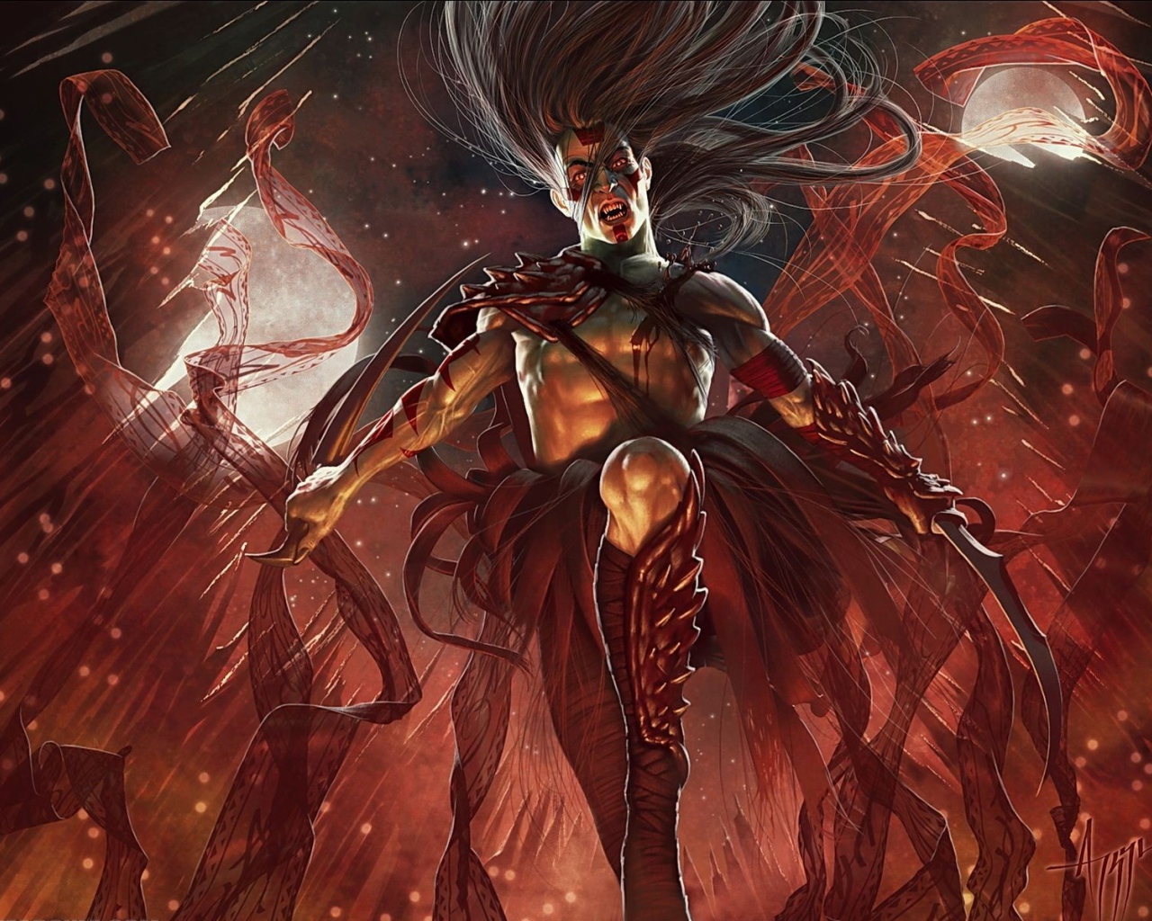 Воин из мира фэнтези