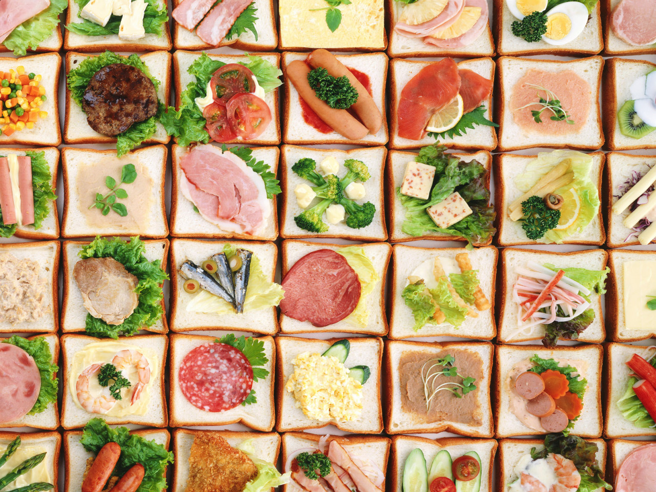 Бутерброды ассорти