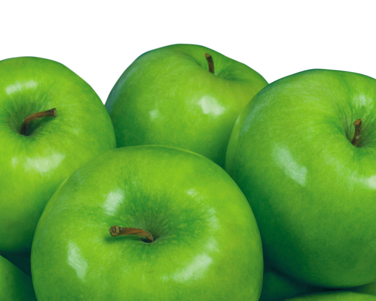 Зеленые яблочки