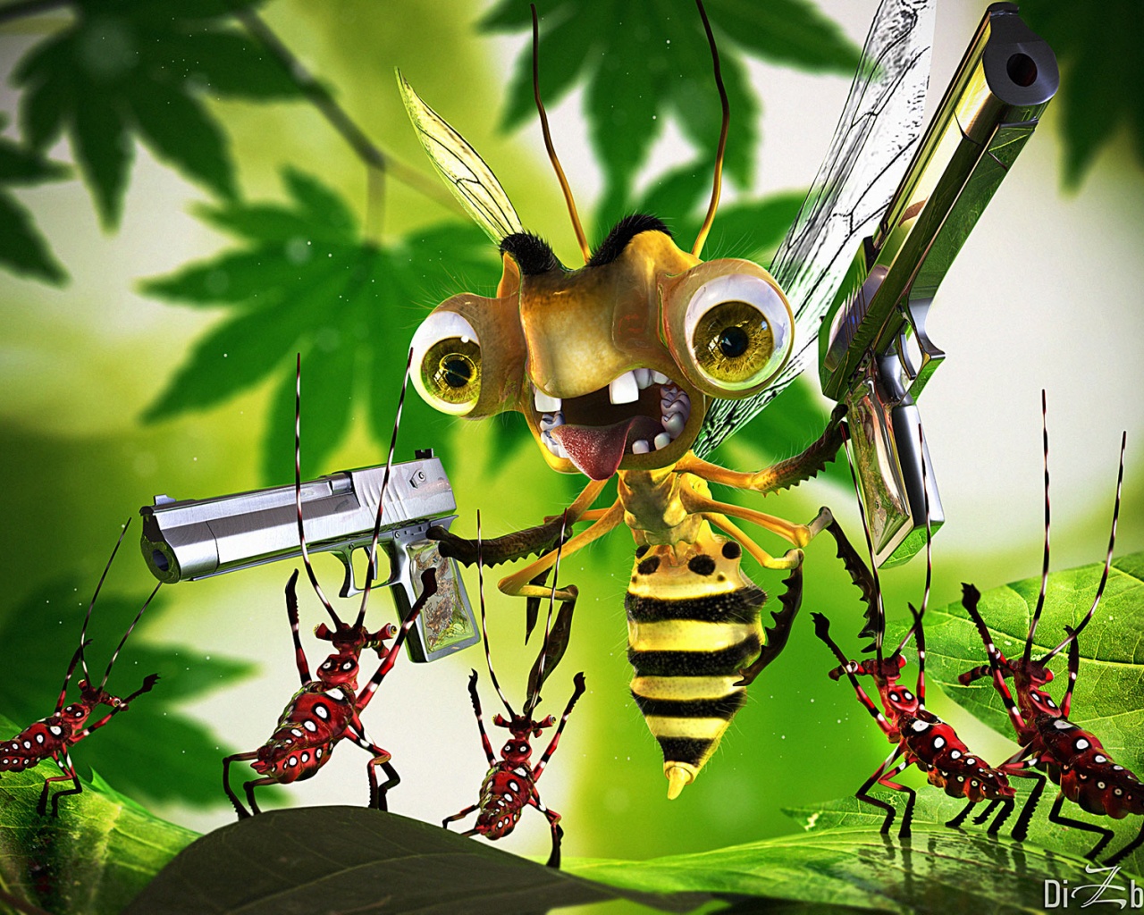 Пчела с понтами